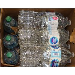 BOX OF ASSORTED BOTTLED WATER