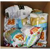 Image 1 : BOX  OF VARIOUS LARGE BAGS OF CHIPS, INCLUDES S&V