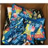 Image 1 : BOX WITH ASSORTMENT OF CHIPS & COTTON CANDY