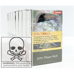 9 PACKS WITH 20 JOHN PLAYER RICH KS