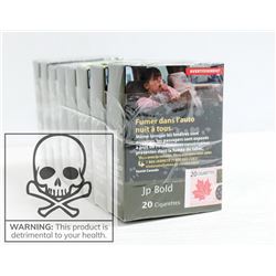 8 PACKS WITH 20 SMOKES JOHN PLAYER BOLD RS