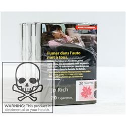 7 PACKS WITH 20 SMOKES JP RICH RS