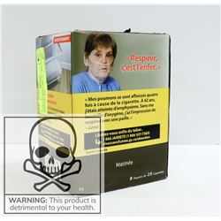 CARTON WITH 200 CIGARETTES 8X25 MATINEE KS