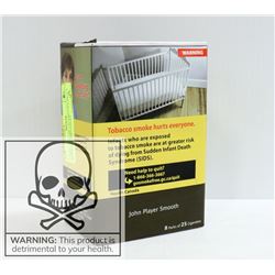 CARTON W/200 CIGARETTES 8X25 J. PLAYERS SMOOTH KS