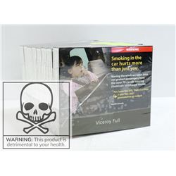 8 PACKS W/200 CIGARETTES 8X25 VICTORY FULL KS