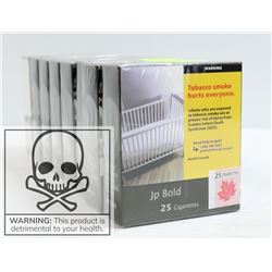 10PACKS W/200 CIGARETTES 8X25 JP BOLD RS
