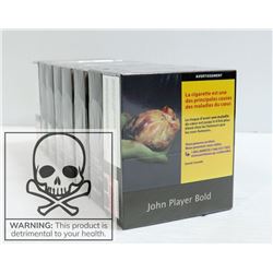 8 PACKS OF CIGARETTES 8X25 JP BOLD RS