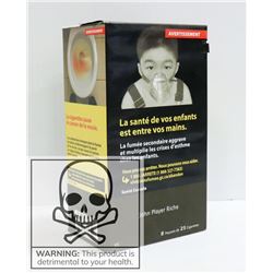 CARTON W/200 CIGARETTES 8X25 JOHN PLAYER RICH KS