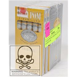 7 PACKS WITH 5 ORIGINAL POM POM CIGARILLOS