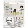 Image 1 : 9 PACKS OF VYPE EPOD CARTRIDGES(4) 3%STRENGTH