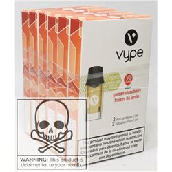 6 PACKS OF VYPE EPOD CARTRIDGES (2) 3% STRENGTH