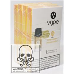 4 PACKS OF VYPE EPOD CARTRIDGES(2) 5%STRENGTH