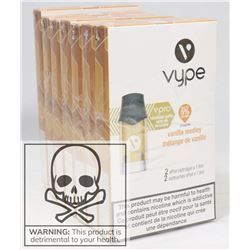 7 PACKS OF VYPE EPOD CARTRIDGES (2) 5% STRENGTH