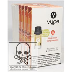 7 PACKS OF VYPE EPOD CARTRIDGES(2) 5% STRENGTH