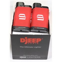 BOX OF 10 DJEEP ULTIMATE LIGHTERS
