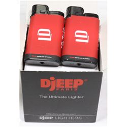BOX OF 10 DJEEP ULTIMATE LIGHTERS