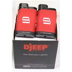 BOX OF 10 DJEEP ULTIMATE LIGHTERS