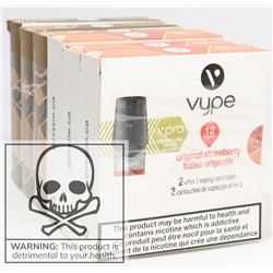 6 PACKS OF VYPE EPEN 3 VAPING CARTRIDGES(2)