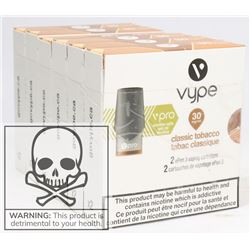 6 PACKS OF VYPE EPEN 3 VAPING CARTRIDGES(2) 30MG