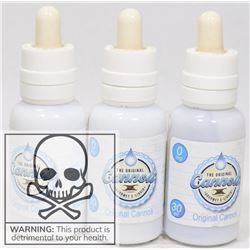 3 BOTTLES OF CANNOLI ORIGINAL CANNOLI FLAVOUR 0MG