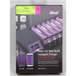 EFEST LUC BLUB OLED INTELLIGENT CHARGER