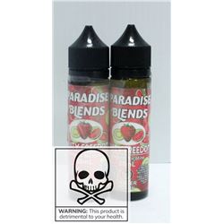 2 BOTTLES OF PARADISE BLENDS FRUITY FREEDOM 6MG
