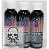 Image 1 : 3 BOTTLES OF FLAWLESS CAN'T STOP 100% AMERICAN 4MG