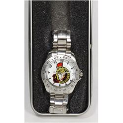 OTTAWA SENATORS MEN'S WATCH NEEDS BATTERY.