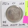 Image 1 : 1921-D  MORGAN SILVER DOLLAR
