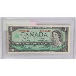 1967 CANADIAN CENTENNIAL DOLLAR BILL.  THIS BILL