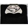 Image 1 : MENS SUPERMAN SYMBOL RING SIZE 13