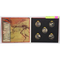 REAL COINS "JURASSIC PARK" COLLECTION