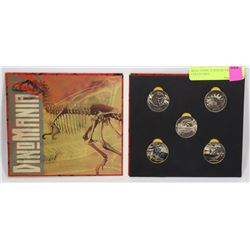 REAL COINS "JURASSIC PARK" COLLECTION