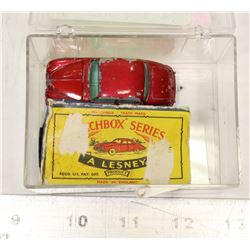 1962 #65 MATCHBOX JAGUAR 3.4 LITRE IN BOX