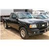 Image 3 : 2007 FORD RANGER SPORT 4DR EXTENDED CAB BLACK