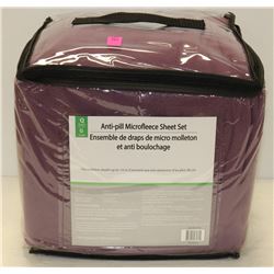 QUEEN SIZE MICROFLEECE SHEET SET