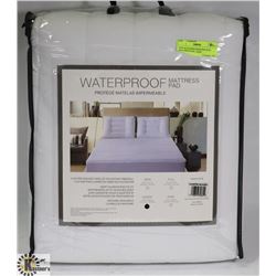 NEW WATERPROOF QUEEN SIZE MATTRESS PAD , DEEP