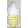Image 1 : 21" DAIRYLAND DQ ICE CREAM SIGN PLASTIC