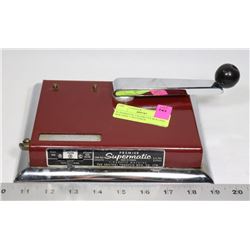 SUPERMATIC CIGARETTE ROLLING MACHINE 3 SETTINGS