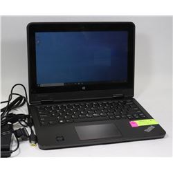 LENOVO THINKPAD YOGA 11E LAPTOP WIN 10 PRO 1909