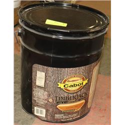 5GAL BUCKET OF CABOT EXTERIOR STAIN-PINECONE FLAT-
