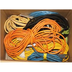 EXTENSION CORDS (10’, 75’, 10’, 25’, 35’, 30’)