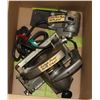 Image 1 : BOX WITH VINTAGE CIRCULAR SAW AND POWER PLANER