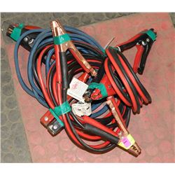 3 SETS OF BOOSTER CABLES