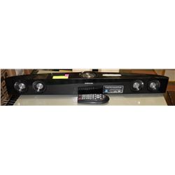SAMSUNG SOUND BAR W/ REMOTE