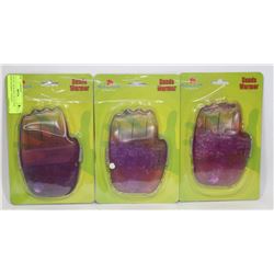 LOT OF 3 NEW HEAT IN A CLICK HAND WARMER / COOLING