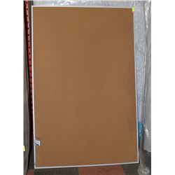 NEW FRAMED BULLETIN BOARD 48" X 72"