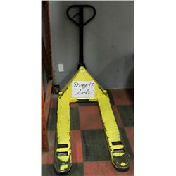 YELLOW, 5,500 LBS PALLET JACK