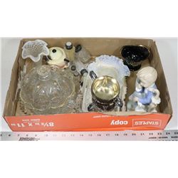 BOX OF VARIOUS ESTATE ITEMS AND COLLECTIBLES