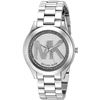 Image 3 : NEW MICHAEL KORS MINI RUNWAY SILVER DIAL MSRP $315